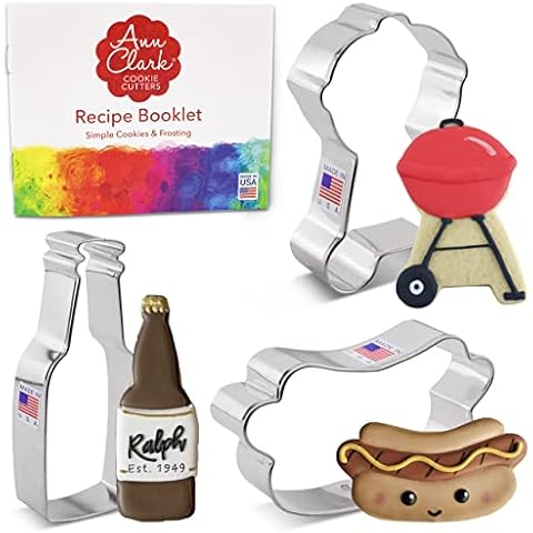 Ann Clark Father's Day BBQ Gril Cookie Cutters Set Cover