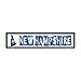 New Hampshire State Outline Novelty Metal Vanity Small Street Sign K-328