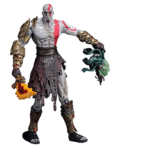LPCPY God of War Figure 7'Kratos et la tête de la tête de Medusa, Collection de Cadeaux