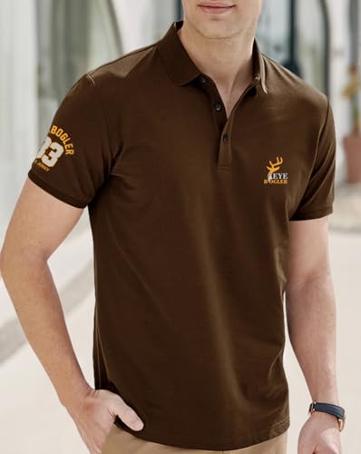 Image of Noble Monk Men's Cotton Blend Regular Fit Polo T-Shirt