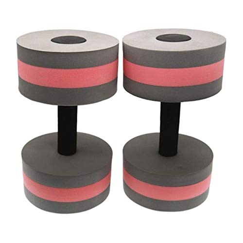 SASCD Haltères 2 pcs Exercice AEROBIQUE DUBBBEL DOMBBELL Résistance à la Piscine, Eau Fitness Barbell Guidon Equipement d'exercice pour Perdre du Poids (Color : A) Cover