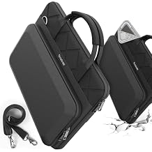 Smatree CityShield Laptop Shoulder Case for 15.3 inch Apple MacBook Air 2025 M4/2024 M3/2023 M2, 15.3 inch Laptop Case with External Accessory Pocket and Handle MC05