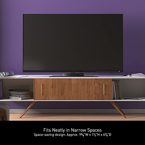 Image of Panasonic Blu Ray DVD Player with Full HD Picture Quality and Hi-Res Dolby Digital Sound, DMP-BD84P-K, Black