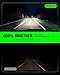 FateEye H11 9005 LED Light Bulbs 40000LM 6500K High Beam Low Beam Bulb LED Fog Light Kit, 1:1 Size, Plug and Play, Fog Bulbs