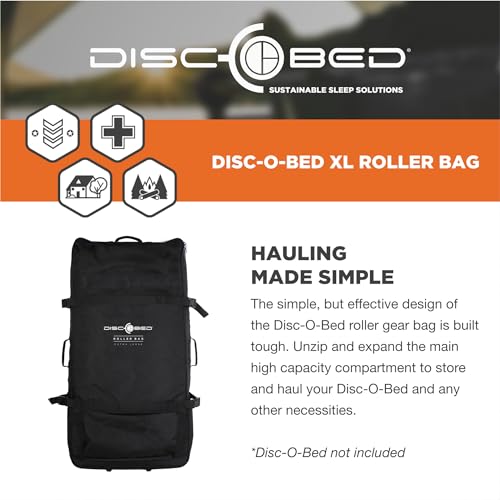 Disc-O-Bed Roller Bag, Convenient Transport & Storage, XL - Thumbnail 2