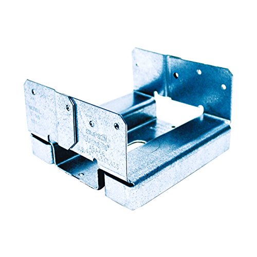 Simpson Strong-Tie ABA66Z ABA ZMAX® Galvanized Adjustable Standoff Post Base for 6x6, (10 Count)