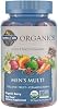 Multivitamínico Orgánico para Hombres Garden of Life Organics, Gomitas de Baya, 120 Gummies | Multivitamínico para Hombres con Metil B12, C y D3, USDA Orgánico, No GMO, Gomitas Veganas, 120 unidades (Paquete de 1) 2