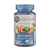 Garden of Life Organics Men's Gummy Vitamins - Berry - Certified Organic, Non-GMO, Vegan, Kosher Complete Multi - Methyl B12, C & D3 - Gluten, Soy & Dairy Free, 120 Real Fruit Chew Gummies