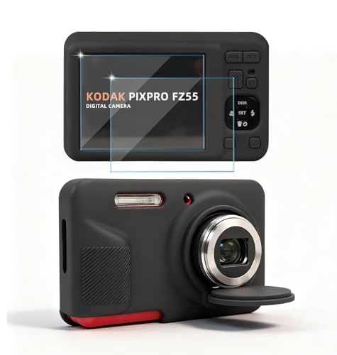 Funda de silicona para cámara Kodak PIXPRO FZ55 miniatura 1