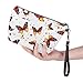 AFPANQZ Germany Flag Butterfly Women’s Travel Makeup Bag – Zipper Cosmetic Pouch, Outdoor Toiletry Organizer, Beauty Handbag Purse for Trips & Daily Use
