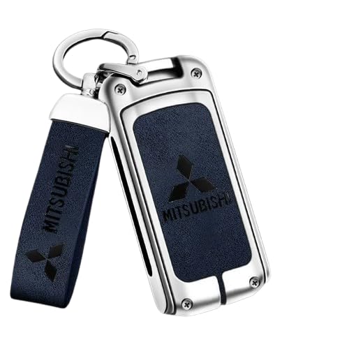 Car Key Fob Cover for Mitsubishi Outlander 2007-2013 2014-2020 2022-2025, Car Key Protector Shell Case Car Key Remote Protective Case Key Case Holder Keyring,F