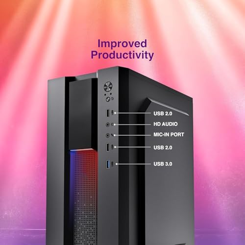 Image of Computer Desktop PC (Core i7-4th Gen 4790 | 16 GB RAM | 512 GB 10X Fast SSD | HDMI | VGA | Ethernet | WiFi & Bluetooth | HD Graphics 4600 | USB 3.0 | Win 11 | Office 19 ) Basic Software Installed