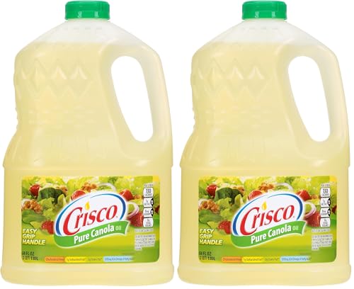 Image of Crisco Pure Canola Oil, 64 Fluid Ounce (Pack of 2)