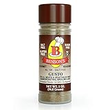 Gusto Garlic Pepper and Herb Salt Free Seasoning 2 oz Bottle