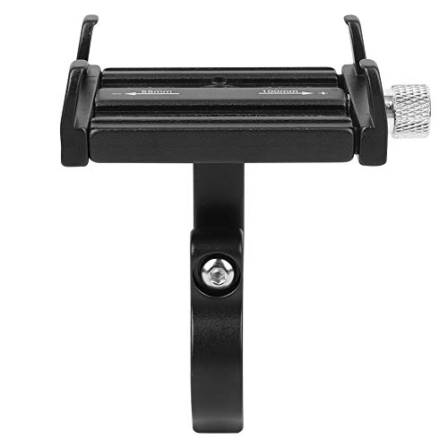 Shanrya Suporte de telefone de liga de alumínio, suporte fixo de bicicleta para motocicleta, vermelh