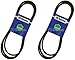 2 Pack Stens 265-097 OEM Replacement Belt Fits John Deere M118685