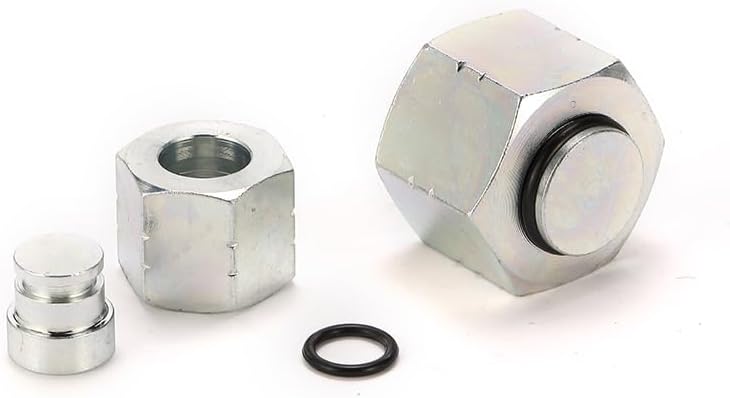 9F, Hydraulic Cap ORFS hydraulic hose adapter, 50PCS set (9F-04)