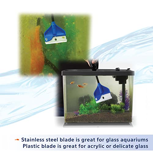 Image of Aqueon ProScraper 3.0 Short Aquarium Algae Scraper