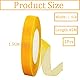 45m Organzaband Gelb 15mm Breit Chiffo Geschenkband,Transparentes Gelb Organza Bänder Chiffonband Schleifenband Dekoband Geschenkverpackung Deko Band Tüllband für Weihnachten Hochzeit Taufe Geburtstag