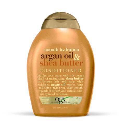 OGX Conditioner, Smooth Hydration Argan Oil & Shea Butter, 13oz