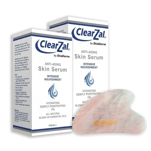 CLEARZAL Dry Skin Oil,Anti-Aging All Natural Skin Serum Moisture Embracing
