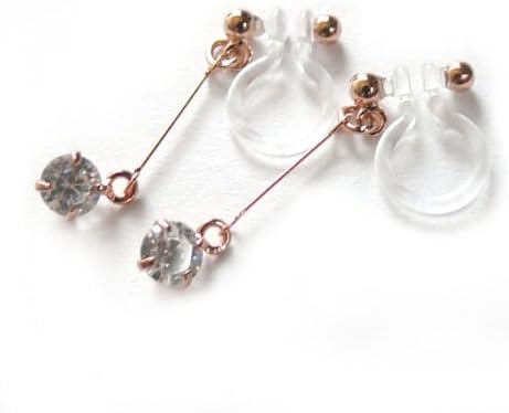 Amazon イヤリング ノンホールピアス 樹脂イヤリング 4mmスウィングクリスタル Y70 053 ジュエリー イヤリング 通販