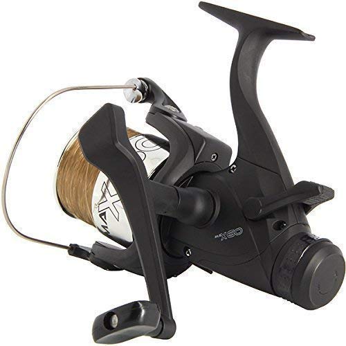 Carp Fishing Max 60 2BB Carp Bait Free Runner Reel With 10lb Line New