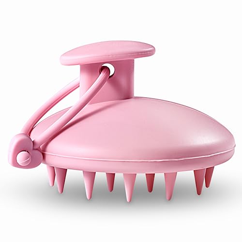 ALIVELAB Clean Scalp Shampoo Brush, 100% Silicone Scalp Massager for Dandruff Removal & Itchy Scalp Relief