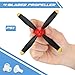 Hollowfly 3 Sets Spare RC Plane Propellers Compatible with Mustang 400mm P51 RC Plane 4 Channel Remote Control Airplane 761-5, 761-5V2 with Propeller Savers Adapter(Red Nose)