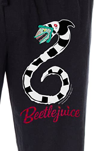 INTIMO Beetlejuice Pajama Pants Men's Sandworm Character Film Movie Loungewear Sleep Pants3