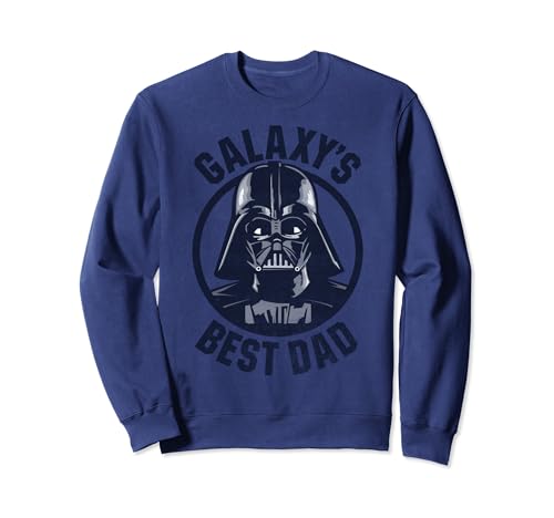 Sweat Star Wars Darth Vader Galaxy's Best Dad imprimé graphique pull