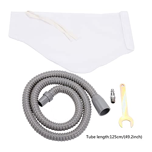 5-Inch Self-Vacuuming Air Random Orbit Sander,Dual Action Palm Sander With Hose And Dust Bag For Car, Wood Wax, Metal Work #TOP5