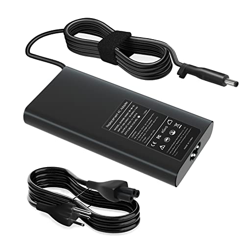 Dell 130W Laptop Charger AC Adapter for Dell XPS 15 7590 7050 9530 9550 9560 9570 Inspiron 7347 7348 7459 Dell Precision M3800 M2800 5510 5520 5530 5540 HA130PM130 DA130PM130 Power Supply Cord