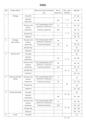 Image of SSC Reasoning 7200+ ebp mcq chapter wise book | 2026-27 | english medium | 8th edition | previous year questions till may 2026
