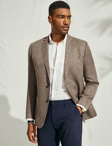 PJ PAUL JONES Mens Blazer Casual Sport Coats Regular Fit Two Button Suit Jacket Lightweight Sports Jacket2