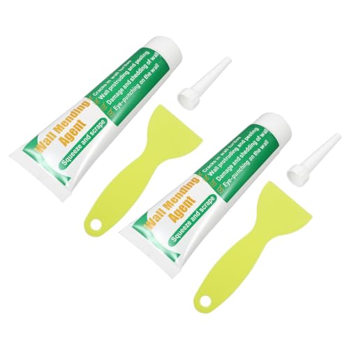 DIYEAH 2juegos Reparador De Grietas Para Paredes y Parches Para Grietas Pasta Para Reparar Paredes