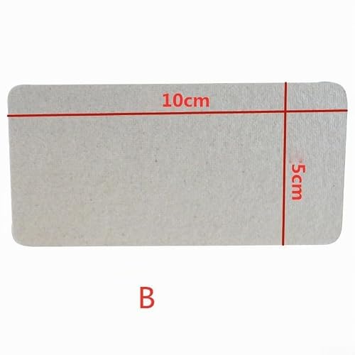 Miniatura 6 de Niceminiwall Placa De Cubierta De Guía De Ondas De Mica Para Horno Microondas 4 Tamaños Disponibles 12,6x4,6cm, 10x5cm, 11,5x4,6cm, 11x7cm B