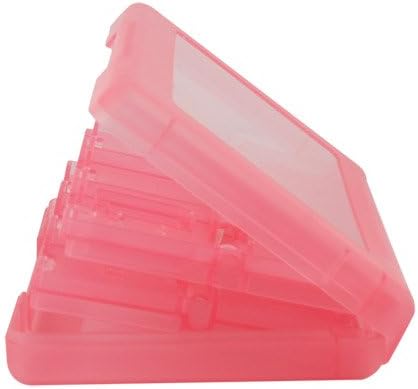 Skque 28 in 1 Game Card Case Box for Nintendo DS Lite,Dsi,3DS-Color in Pink