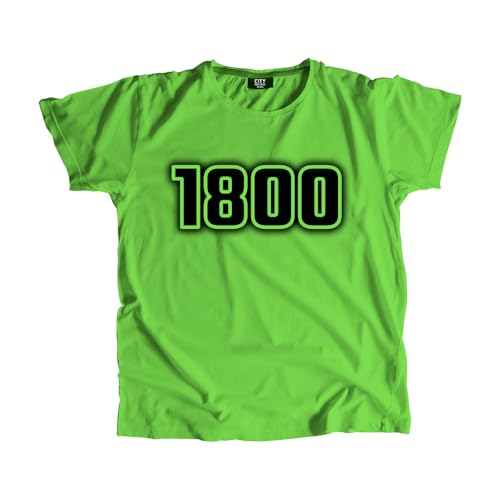 1800 Year Men Unisex T-Shirt idéal pour vos sorties urbaines décontractées