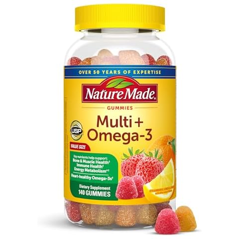 Nature Made Multivitamin + Omega-3 Gummies Cover