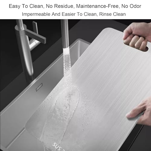 Planche à découper en acier inoxydable pour cuisiner vos repas sains - 5