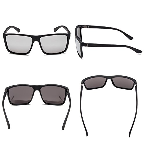 Image of Men's Sports Polarized Sunglasses Square Frame Glasses NP1007