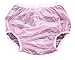 Haian Adult Incontinence Pull-on Plastic Pants PVC Pants 3 Pack (3X-Large, Transparent Pink)