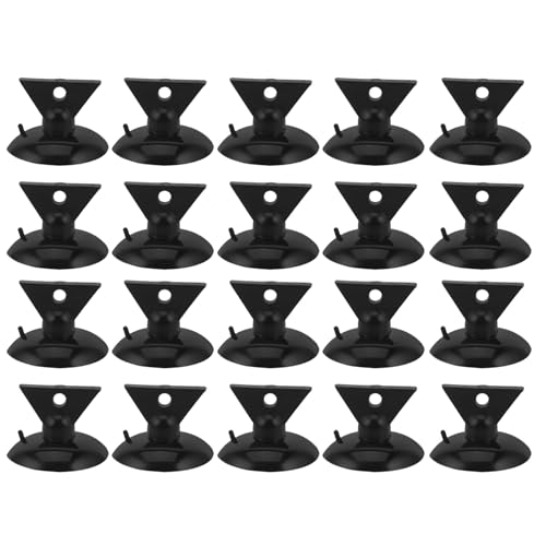 Generic 20PCS Light Bulb Changer Head - Suction Cup Lamp Bulb Remover Changing Tool Replacement for Home Office High Ceiling Range Hood