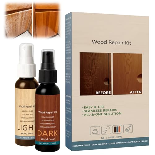 NuGrain Professional Wood Floor Scratch Repair,Wood Repair Kit, Floor Cover