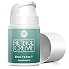 bioniva Retinol Moisturizer Cream - 2.5% Retinol Delivery System with Vitamin C, Bakuchiol, Aloe, & Vegan Hyaluronic Acid - Anti Aging & Anti Wrinkle Face Cream Unscented 1.7oz