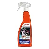 SONAX Ceramic Tire + Wheel Detailer | Hydrophobic Protection for Tires & Wheels | Prevents Cracking, Aging & Browning | Safe on Painted, Chrome & Aluminum | High Gloss & Easy Cleaning | 350400 | 750ml