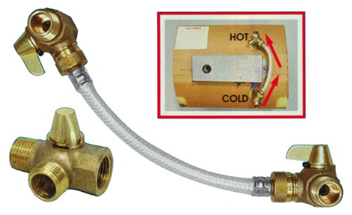 Camco 37463 3-Way By-Pass Valve Replacement - Brass #TOP4
