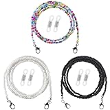 Herain Glasses Strap Glasses Holder Beaded Glasses Chain, Eyeglasses Holders Around Neck Eyeglass Chain, Stylish Sunglasses Strap Necklace, Reading Glasses Chain for Women Men Kids,Mask Chain