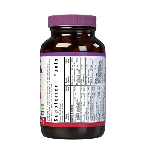 Bluebonnet Nutrition Ladies’ One 40+ Whole Food-Bed Multiple, Women Multivitamin For Women 40+, Soy-Free, Non-Gmo, Gluten Free, 60 Vegetable Capsules, 60 Servings #TOP5